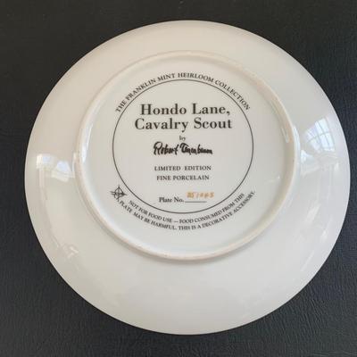 LOT 99 M: John Wayne Limited Edition Porcelain Plate Collection; Franklin Mint by Robert Tomenbaum & Bradford Exchange by David Sutton