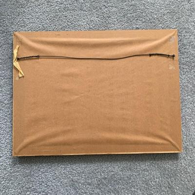 LOT 101 M: Framed, Signed, & Numbered Print by L. Crungnola "Dicken's At Dusk"