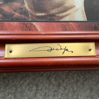 LOT 102 M: Bradford Exchange Limited Edition John Wayne "Stained Glass" Light Boxes; "Hero Of The West" 2006 &...