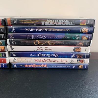 LOT 103 M: Disney Collection: Keychains, Postcards, CD, Playing Cards, Grumpy & Figment Stuffed Animals, DVD's, & More