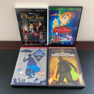 LOT 103 M: Disney Collection: Keychains, Postcards, CD, Playing Cards, Grumpy & Figment Stuffed Animals, DVD's, & More