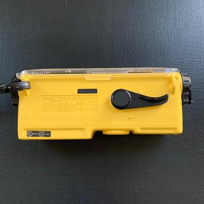 LOT 104 M: Minolta Underwater Cameras w/ Cases: Weathermatic Dual 35 Model #02354983 & Weathermatic A 110 Model #1040685