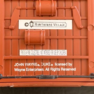 LOT 106 M: Hawthorne Village John Wayne Bachmann Train Collection