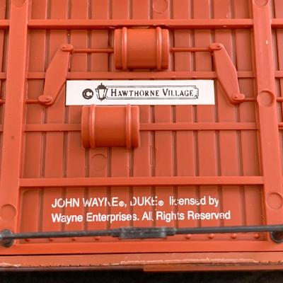 LOT 106 M: Hawthorne Village John Wayne Bachmann Train Collection