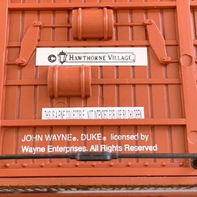 LOT 106 M: Hawthorne Village John Wayne Bachmann Train Collection