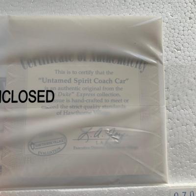 LOT 107 M: Hawthorne Village John Wayne Bachmann Train Collection