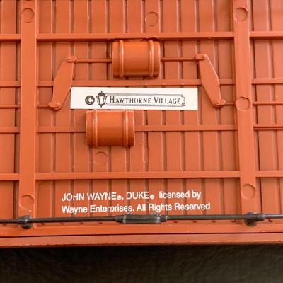 LOT 107 M: Hawthorne Village John Wayne Bachmann Train Collection