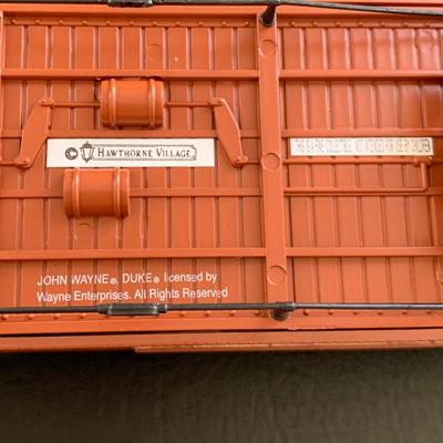 LOT 107 M: Hawthorne Village John Wayne Bachmann Train Collection