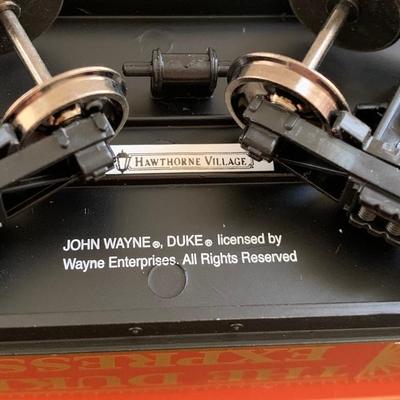 LOT 107 M: Hawthorne Village John Wayne Bachmann Train Collection