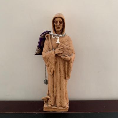 LOT 108 M: Religious Collection: Crucifixes, Figures, Teleflora Music Box, & Hidden Nativity Egg