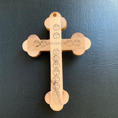 LOT 108 M: Religious Collection: Crucifixes, Figures, Teleflora Music Box, & Hidden Nativity Egg