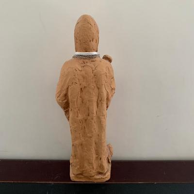 LOT 108 M: Religious Collection: Crucifixes, Figures, Teleflora Music Box, & Hidden Nativity Egg