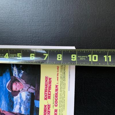 LOT 109 M: John Wayne Movie Poster Collection: Rio Grande, El Dorado, The Quiet Man & More