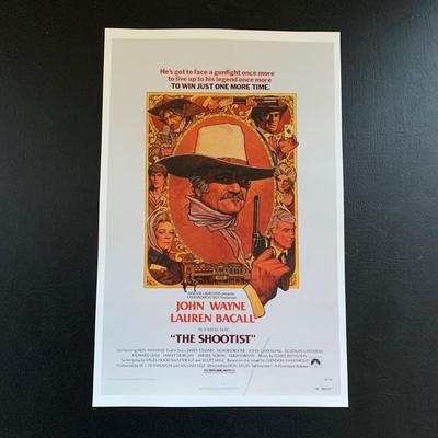 LOT 109 M: John Wayne Movie Poster Collection: Rio Grande, El Dorado, The Quiet Man & More