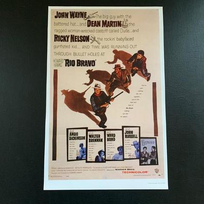 LOT 109 M: John Wayne Movie Poster Collection: Rio Grande, El Dorado, The Quiet Man & More