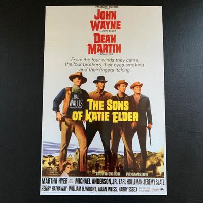 LOT 109 M: John Wayne Movie Poster Collection: Rio Grande, El Dorado, The Quiet Man & More