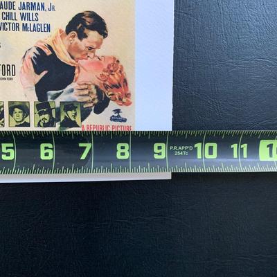 LOT 109 M: John Wayne Movie Poster Collection: Rio Grande, El Dorado, The Quiet Man & More