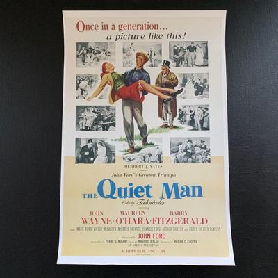 LOT 109 M: John Wayne Movie Poster Collection: Rio Grande, El Dorado, The Quiet Man & More