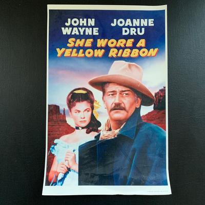 LOT 109 M: John Wayne Movie Poster Collection: Rio Grande, El Dorado, The Quiet Man & More