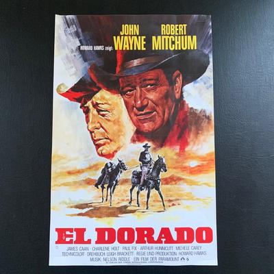 LOT 109 M: John Wayne Movie Poster Collection: Rio Grande, El Dorado, The Quiet Man & More