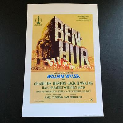 LOT 110 M: Movie Poster Collection: Camelot, Man Of La Mancha, Lawrence Of Arabia, & More