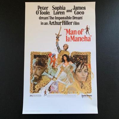LOT 110 M: Movie Poster Collection: Camelot, Man Of La Mancha, Lawrence Of Arabia, & More