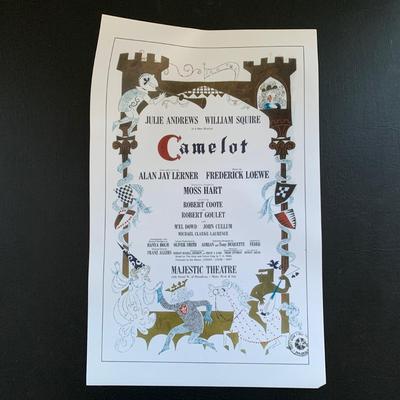 LOT 110 M: Movie Poster Collection: Camelot, Man Of La Mancha, Lawrence Of Arabia, & More