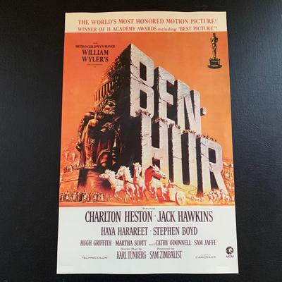 LOT 110 M: Movie Poster Collection: Camelot, Man Of La Mancha, Lawrence Of Arabia, & More