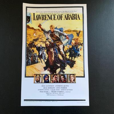 LOT 110 M: Movie Poster Collection: Camelot, Man Of La Mancha, Lawrence Of Arabia, & More