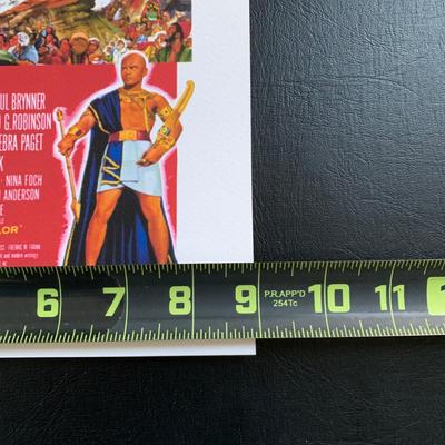 LOT 110 M: Movie Poster Collection: Camelot, Man Of La Mancha, Lawrence Of Arabia, & More