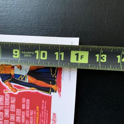 LOT 110 M: Movie Poster Collection: Camelot, Man Of La Mancha, Lawrence Of Arabia, & More