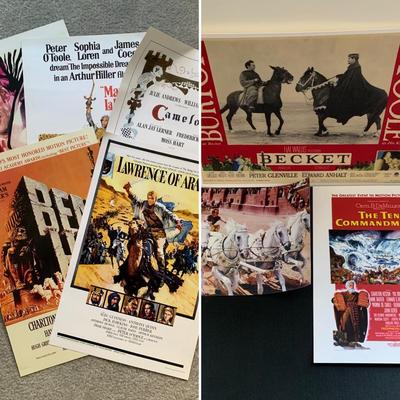 LOT 110 M: Movie Poster Collection: Camelot, Man Of La Mancha, Lawrence Of Arabia, & More