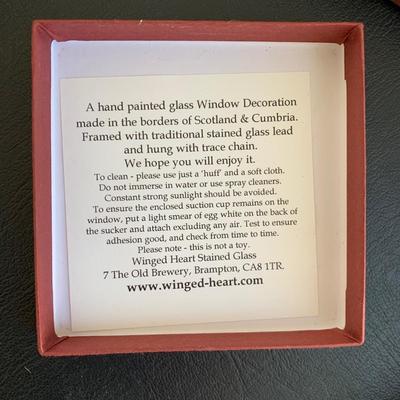 LOT 111 M: Canterbury Cathedral Stained Glass Window Hangs