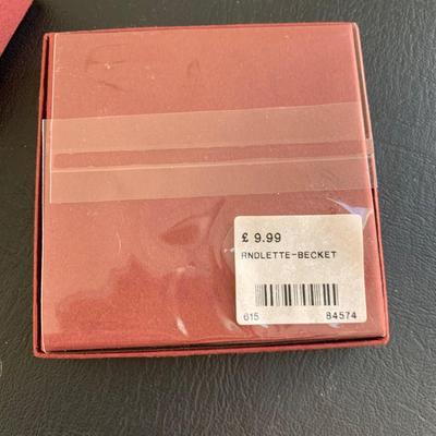 LOT 111 M: Canterbury Cathedral Stained Glass Window Hangs