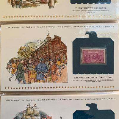 LOT 112 M: 1979 The Official History Of The United States In Mint Stamps Book