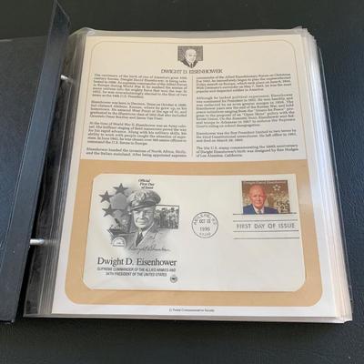 LOT 113 M: Various Stamp Collection; John Wayne, Carl Sandburg, U.S. First Day Covers & Special Covers Book, & More