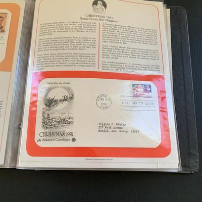 LOT 113 M: Various Stamp Collection; John Wayne, Carl Sandburg, U.S. First Day Covers & Special Covers Book, & More