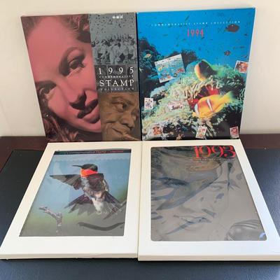 LOT 115 M: Stamp Yearbook Collection 1992 - 1995