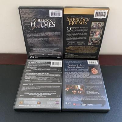 LOT 116 M: Sherlock Holmes Collection: DVDs, Book, Coffee Mugs, Desk Magnifier, & More
