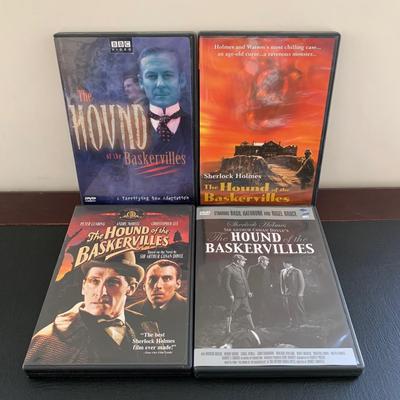 LOT 116 M: Sherlock Holmes Collection: DVDs, Book, Coffee Mugs, Desk Magnifier, & More