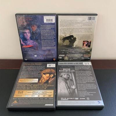 LOT 116 M: Sherlock Holmes Collection: DVDs, Book, Coffee Mugs, Desk Magnifier, & More