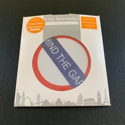 LOT 117 M: UK Christmas Ornaments & 13 Levenger Pewter Charles Dickens Head Ornaments