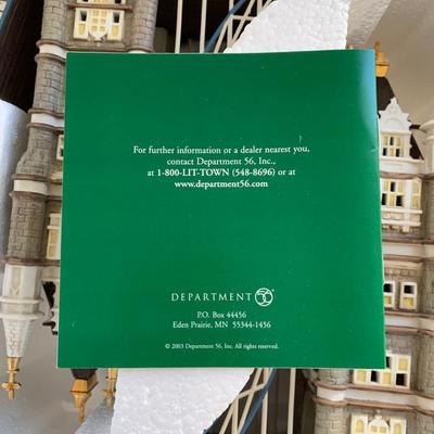 LOT 118 M: Department 56 Historical Landmark Series Dickens Village "Tower Bridge Of London"