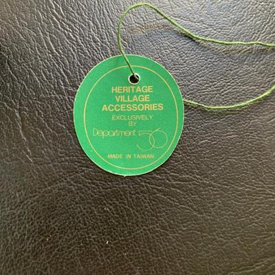 LOT 120 M: Department 56 Heritage Village Collection "Holiday Coach" & Dickens Village Series "The Queen's...