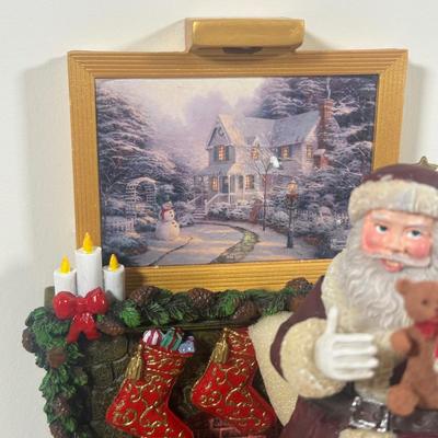 LOT 121U: Christmas Collection - Thomas Kinkade/Bradford Exchange The Comfort Of Christmas Light Uo The Holidays & More!