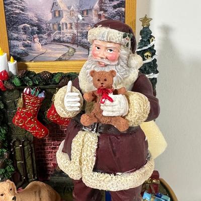 LOT 121U: Christmas Collection - Thomas Kinkade/Bradford Exchange The Comfort Of Christmas Light Uo The Holidays & More!