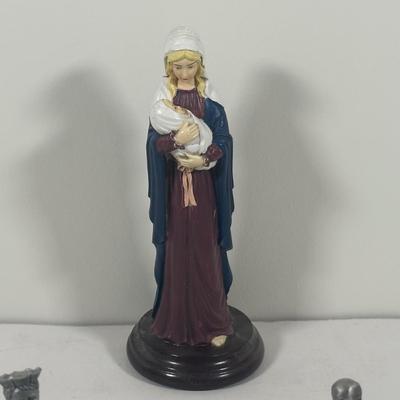 LOT 122U: Religious Home Decor Collection - Department 56, Enesco & More