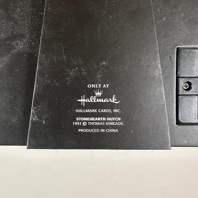 LOT 123U: Thomas Kinkade Light Up Painting, Tree Ornaments & More!