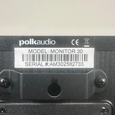 LOT 129U: Sony Stereo Cassette Deck TC-WE475, Yamaha Stereo Receiver RX797 & Polk Audio Speakers