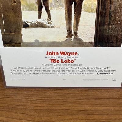 LOT 130U: John Wayne Collection - Pictures, Trading Cards, Blankets & More